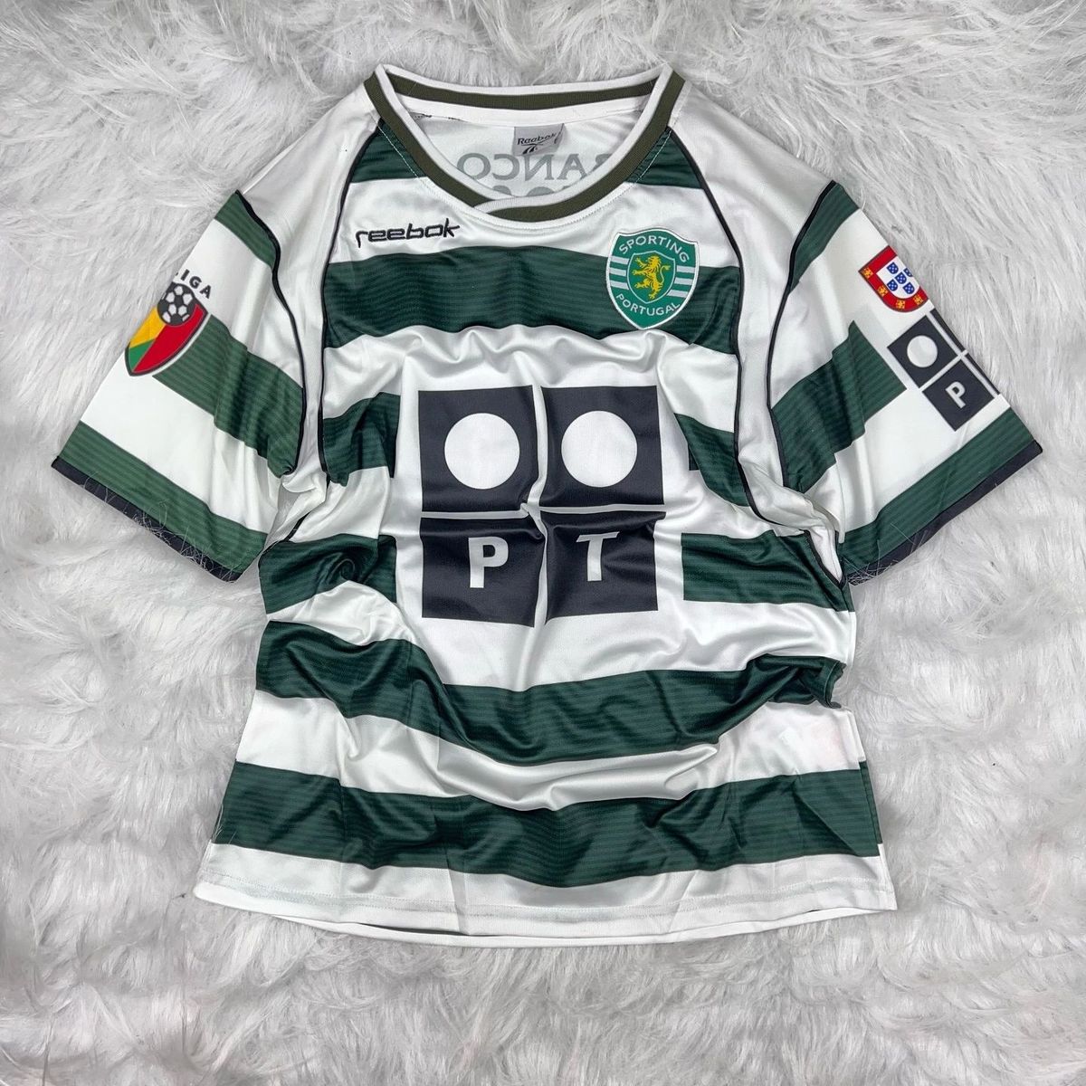Cristiano Ronaldo Sporting CP 2002/03 Rookie Season Retro Jersey