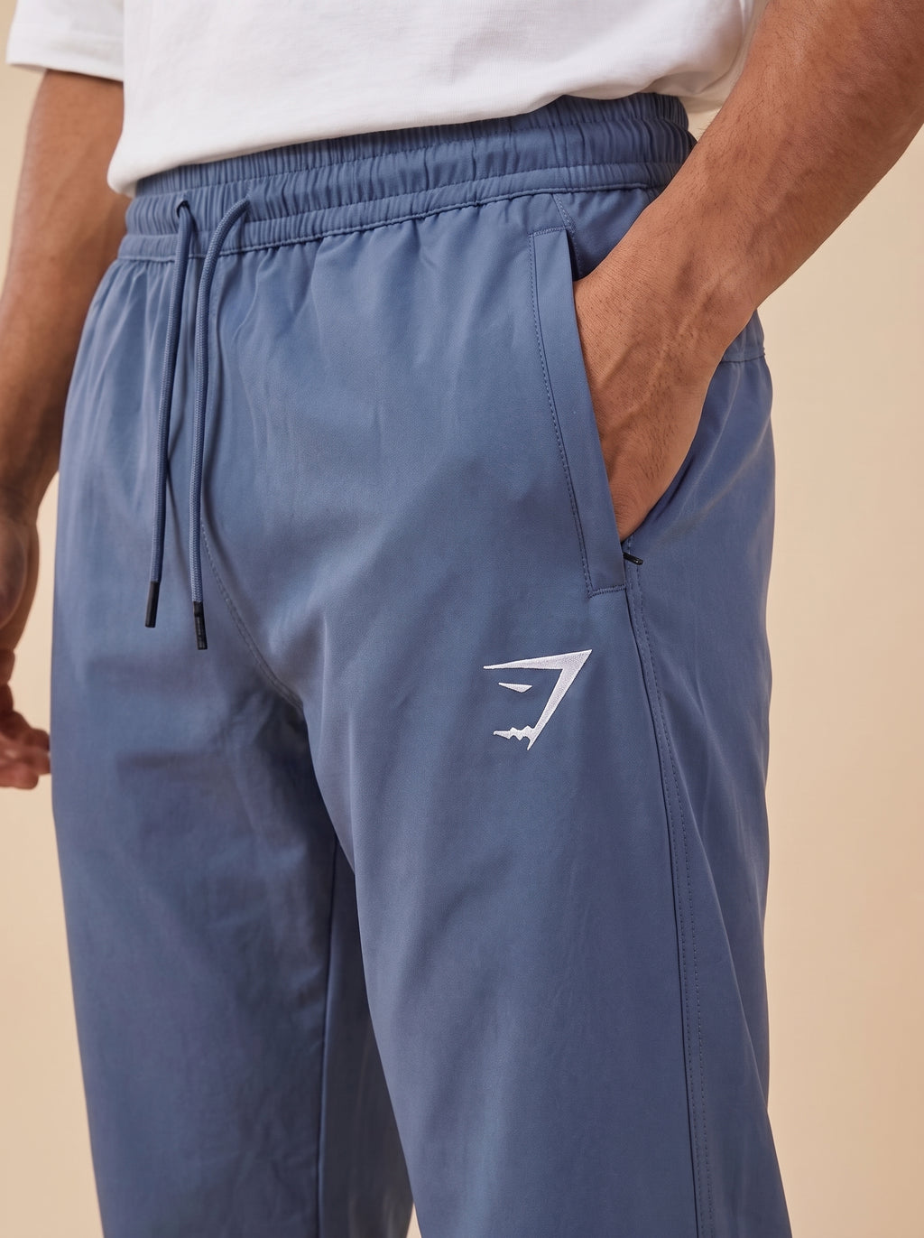 Gymshark Track Pants – Steel Blue