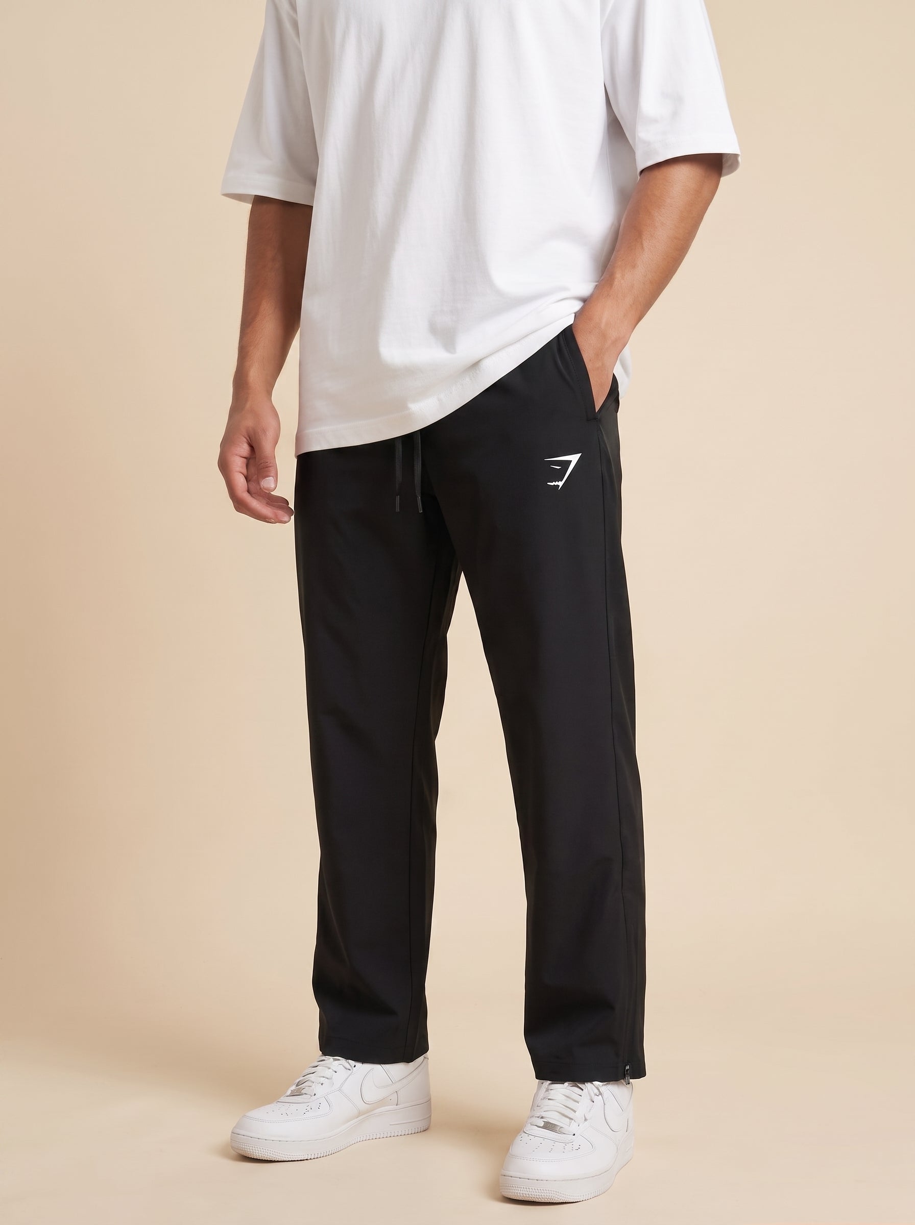 Gymshark Performance Track Pants – Jet Black