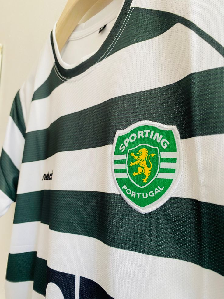 Cristiano Ronaldo Sporting CP 2002/03 Rookie Season Retro Jersey