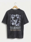 Taylor Swift Vintage Wash Drop Shoulder Tee