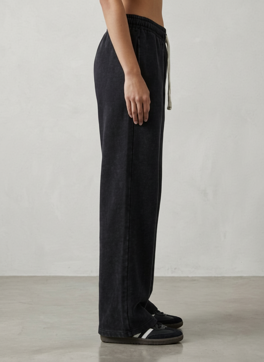 Bonkers Original Black Wide-Leg Trousers