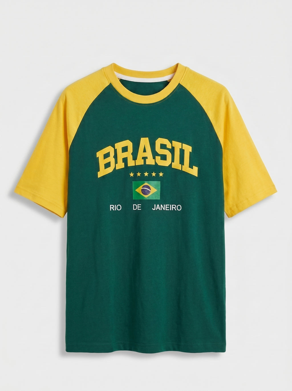 Brazil Rio Raglan Tee
