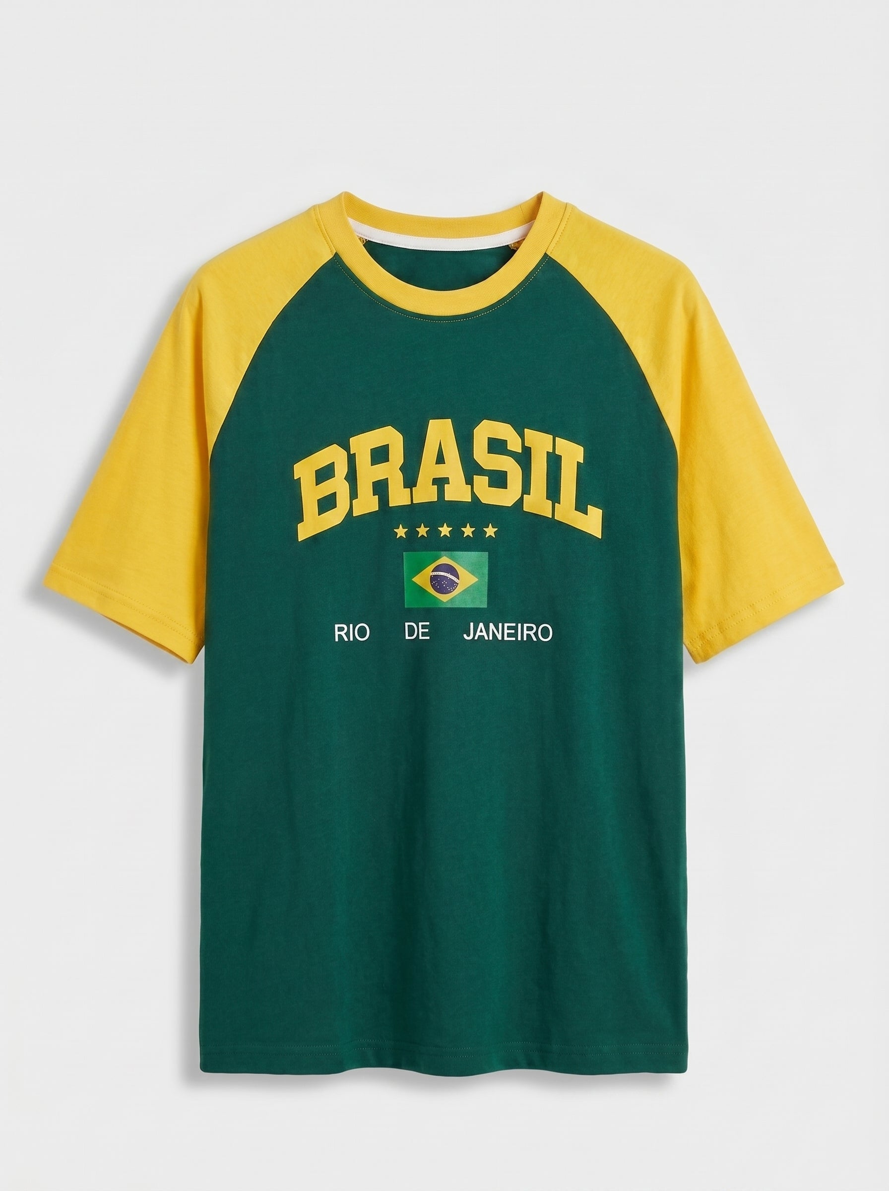 Brazil Rio Raglan Tee