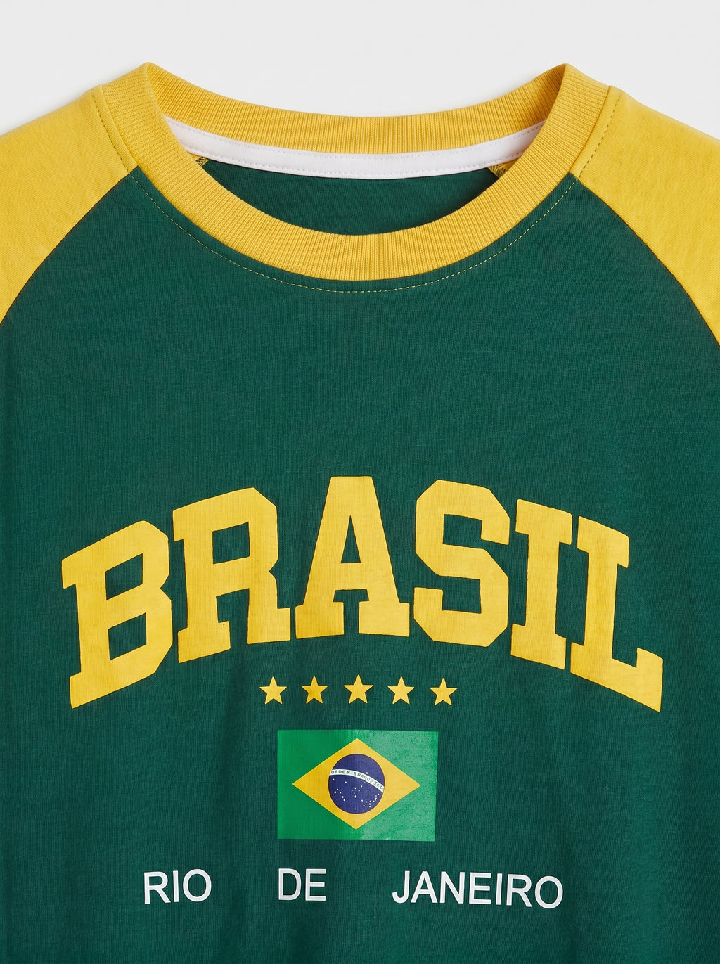 Brazil Rio Raglan Tee
