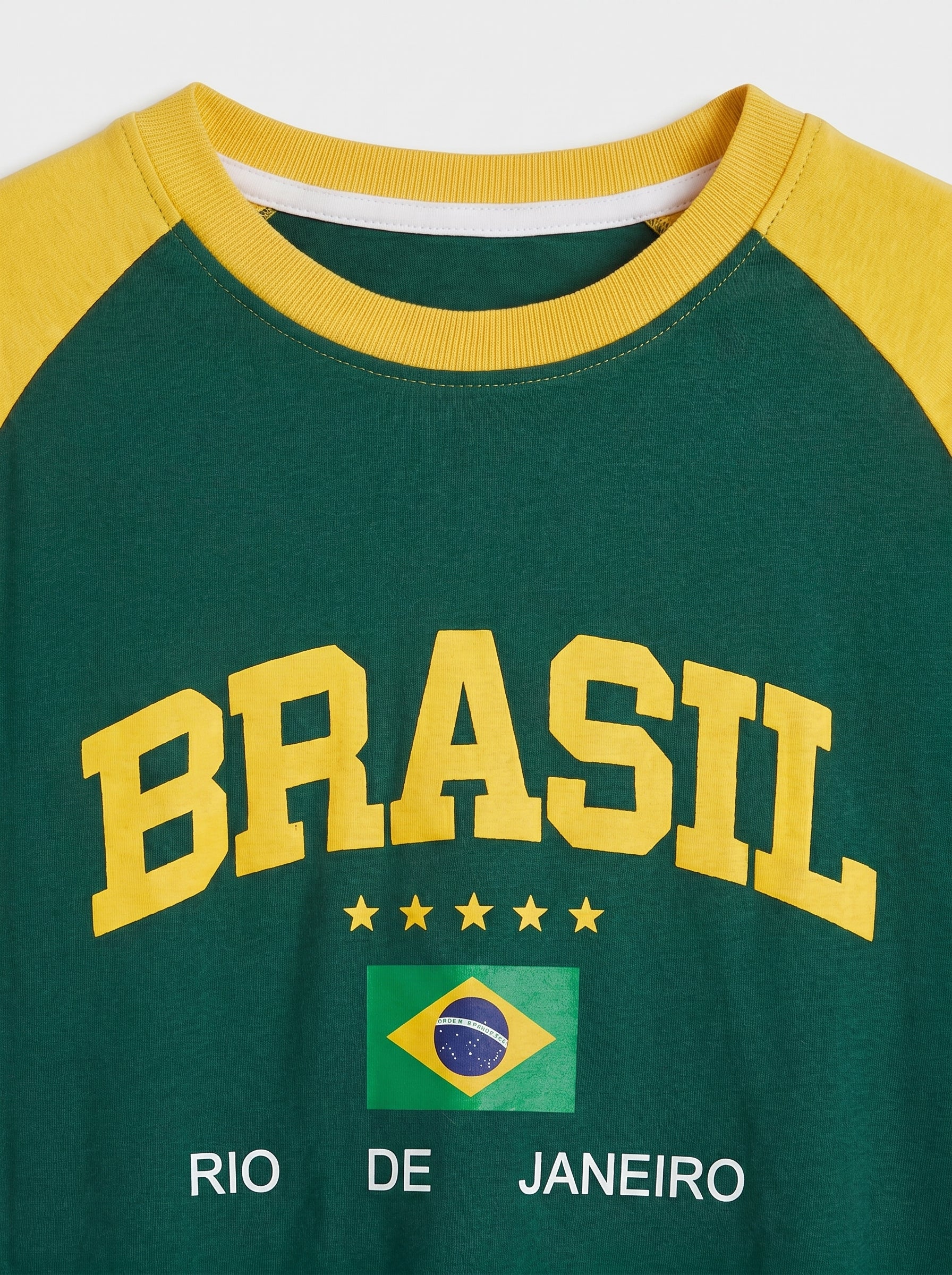 Brazil Rio Raglan Tee