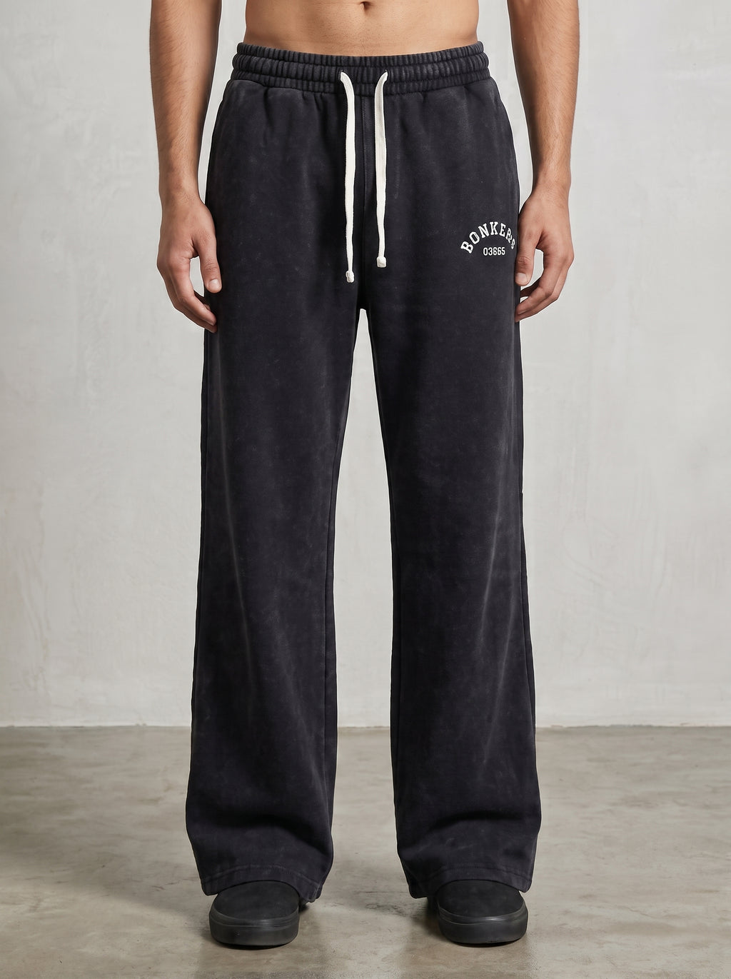 Bonkers Original Black Wide-Leg Trousers