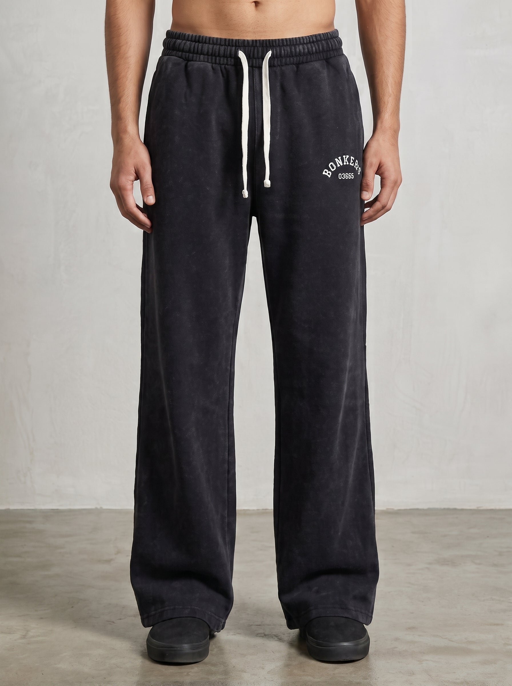 Bonkers Original Black Wide-Leg Trousers