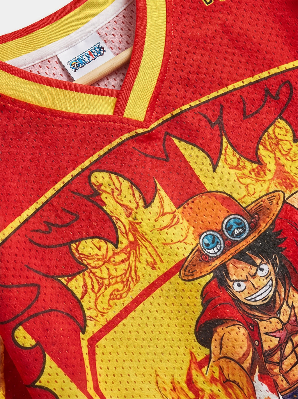One Piece Ace Oversized Graphic Tee